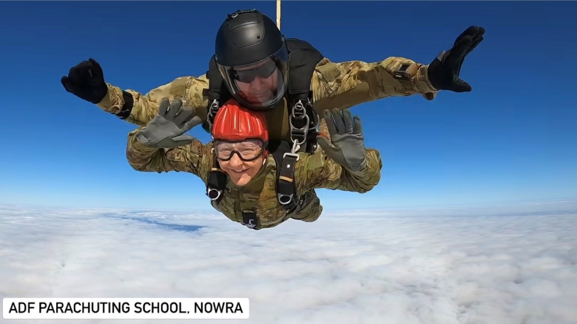 Speech: ADF Parachuting School Main Image
