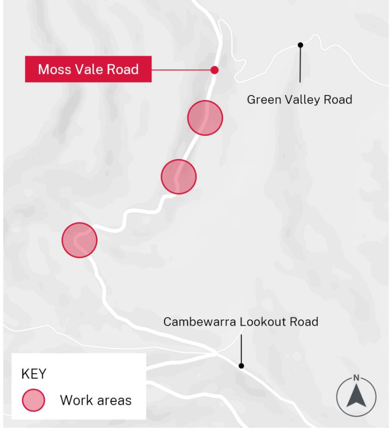 MEDIA RELEASE: Work to start on three Cambewarra Mountain landslips Main Image
