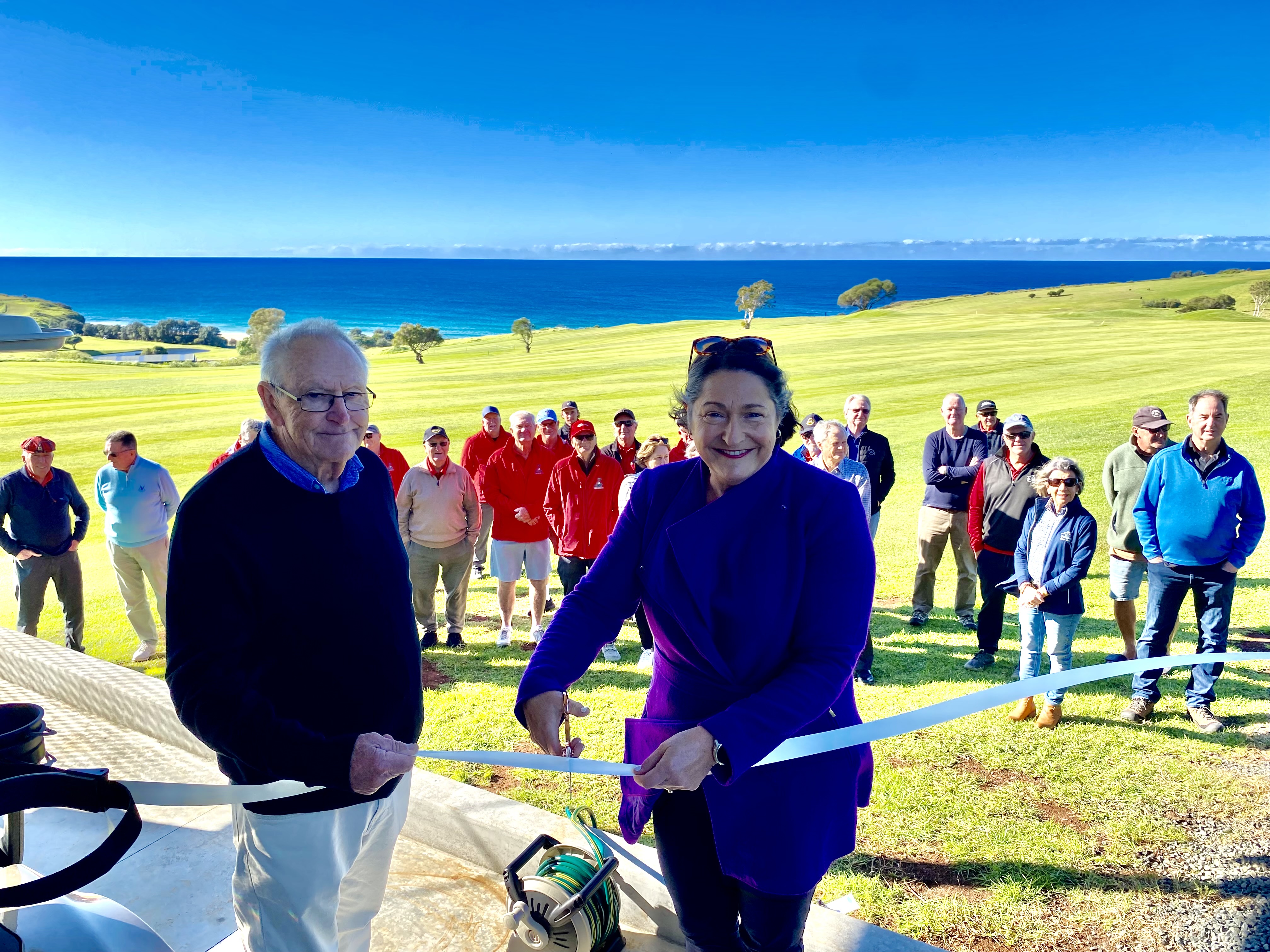 MEDIA RELEASE: Fiona Phillips MP opens Gerringong Golf Club ‘green’ improvements Main Image