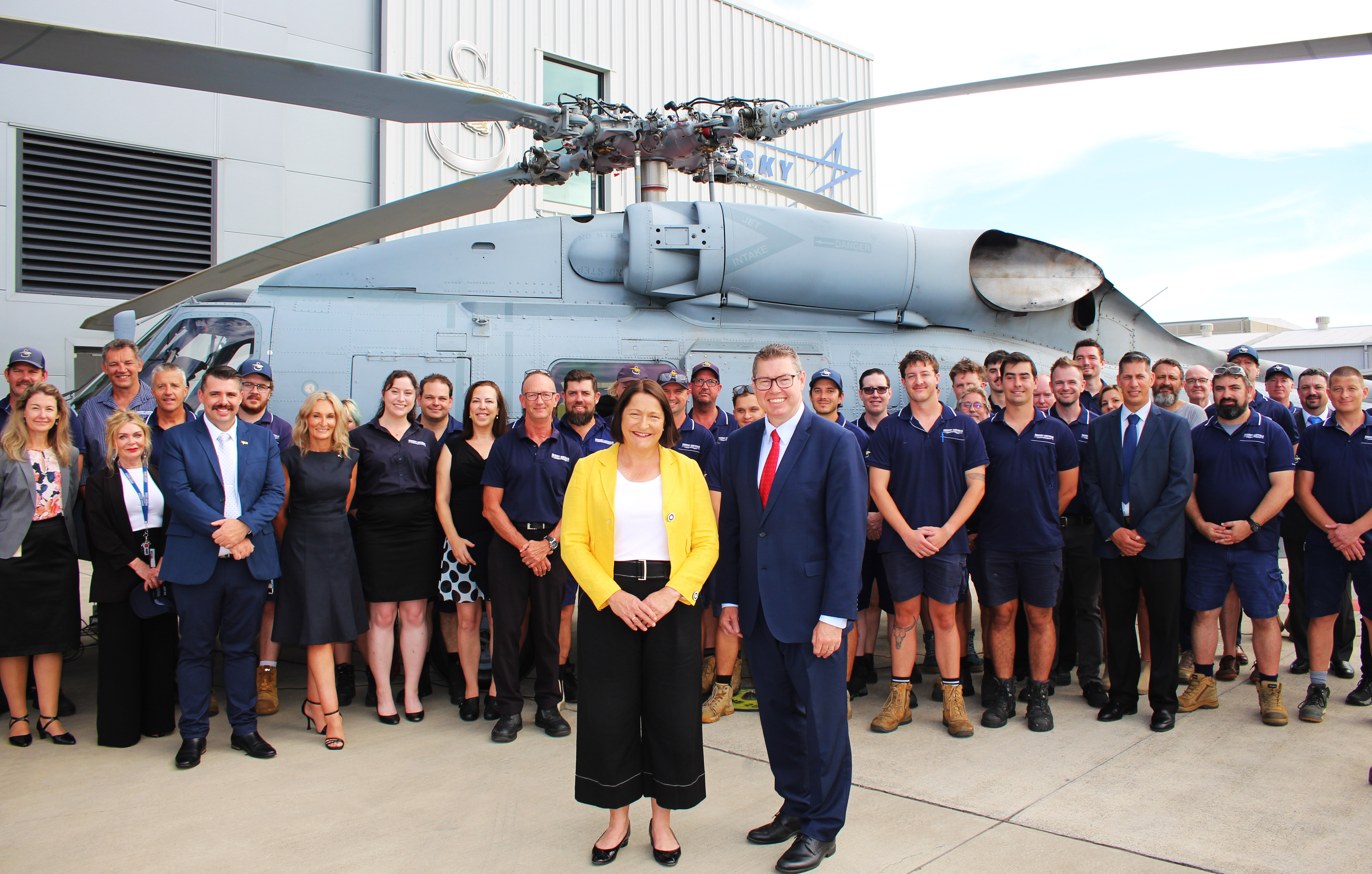 MEDIA RELEASE: Albanese Government secures future of Seahawk helicopter fleet and hundreds of local jobs Main Image