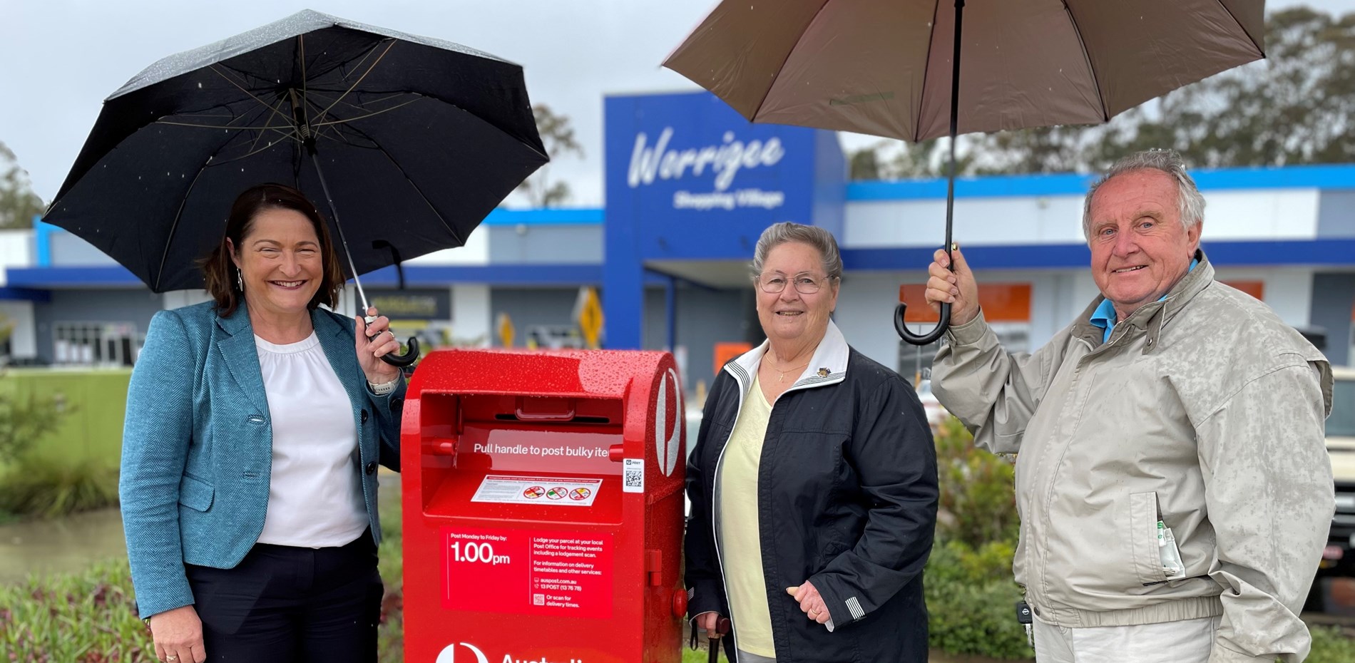 Media release: Red mailbox at the end of Worrigee local’s rainbow Main Image
