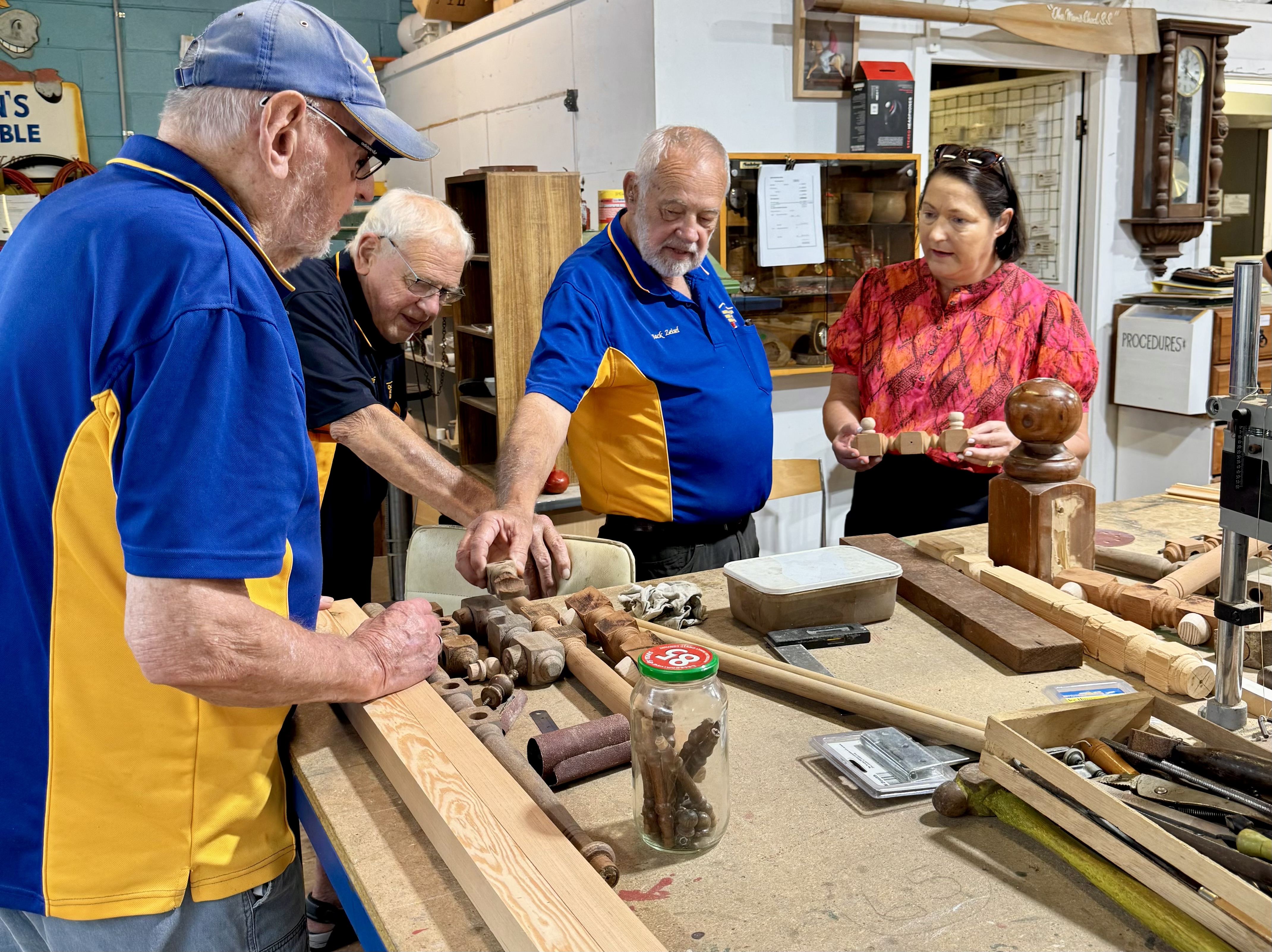 MEDIA RELEASE: Four Gilmore Men’s Sheds celebrate New Year grants Main Image
