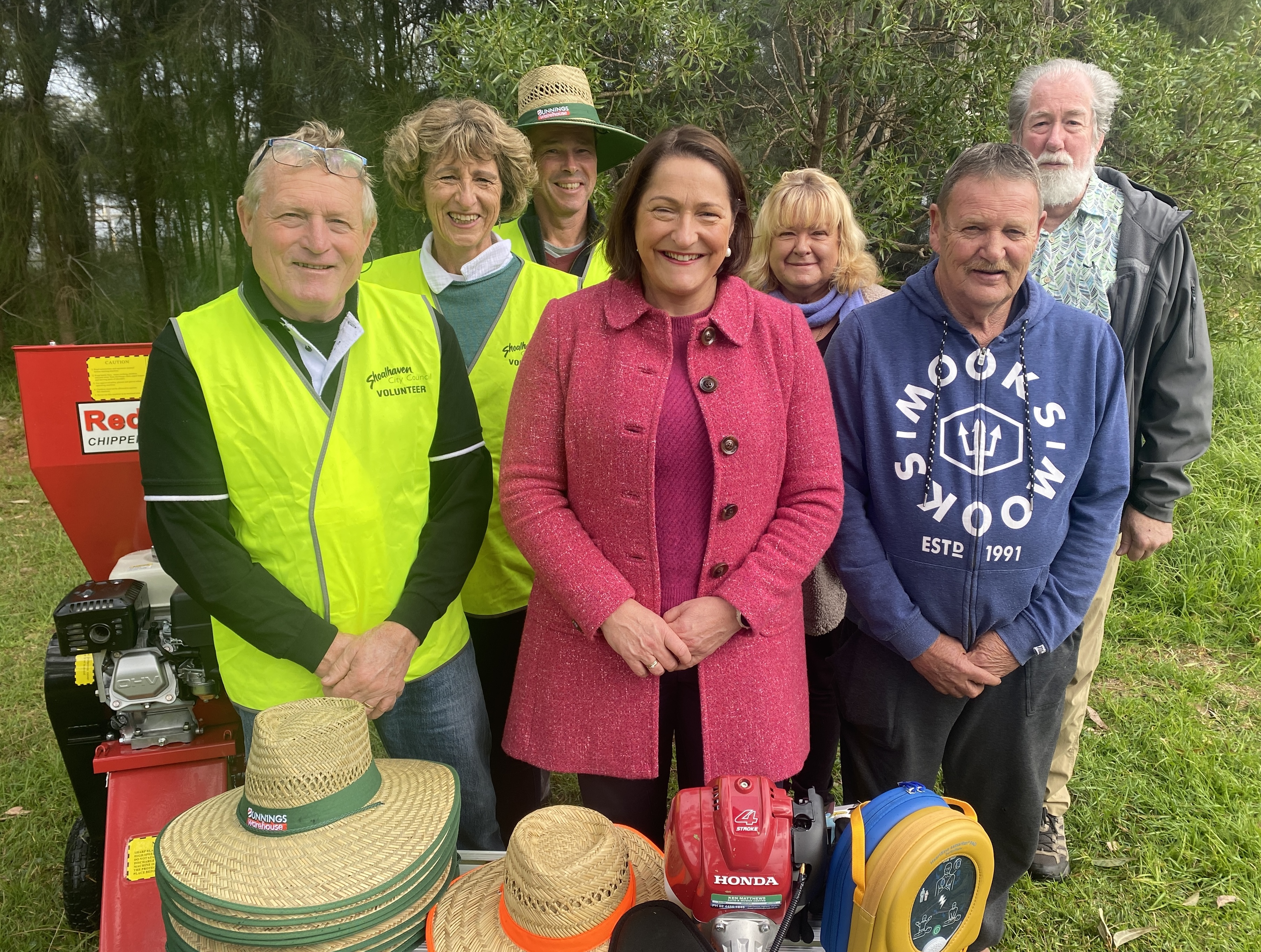 Media release: Burrill Lake community association gets a helping hand to maintain Baker Reserve Main Image
