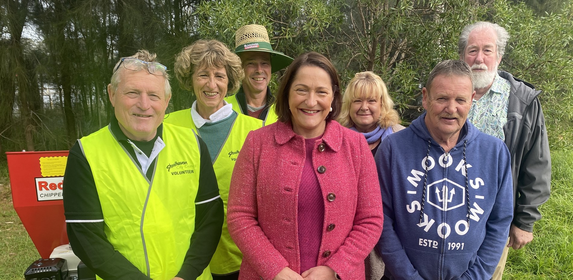 Media release: Burrill Lake community association gets a helping hand to maintain Baker Reserve Main Image
