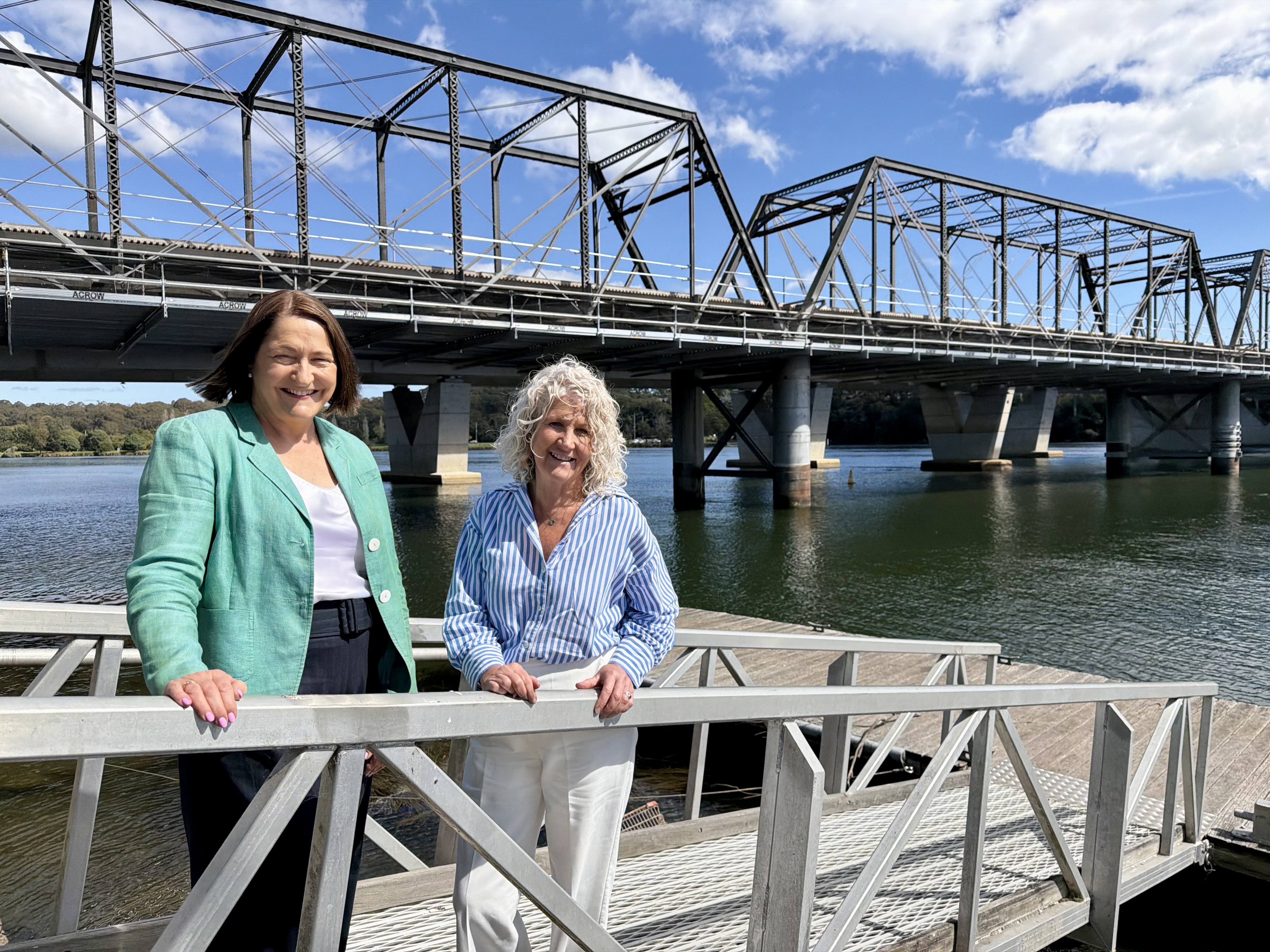 MEDIA RELEASE: Harbour Bridge treatment for Old Nowra Bridge as work begins on next restoration phase Main Image